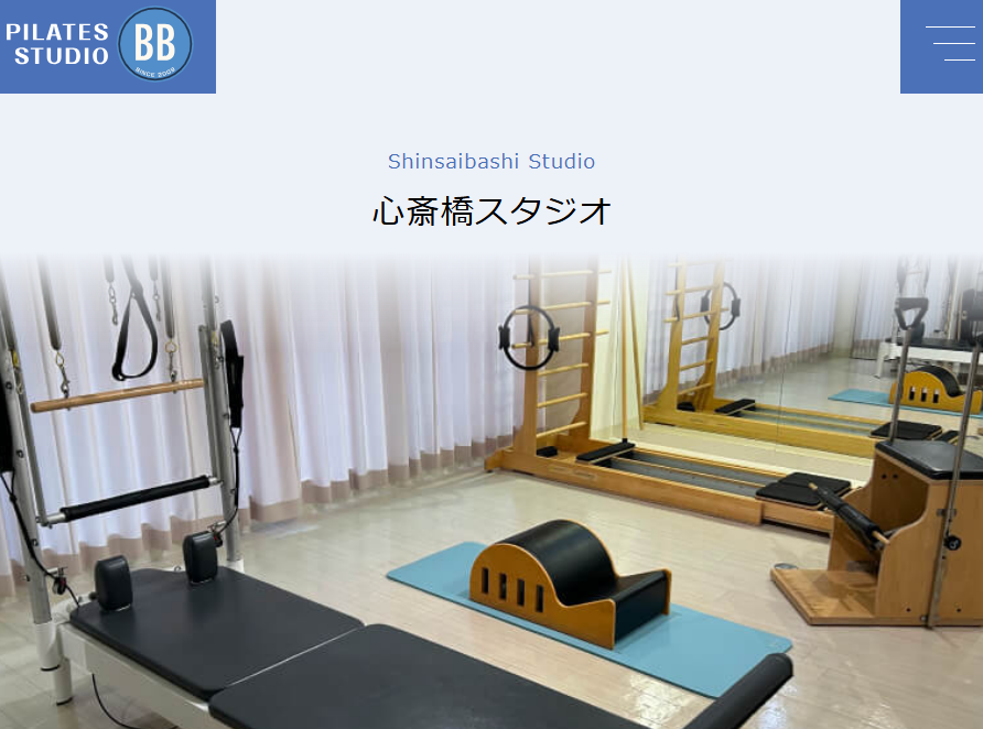ピラティススタジオB&B 心斎橋
