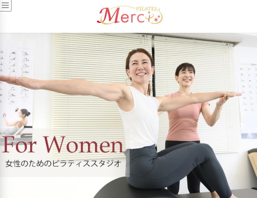 女性専用マシンピラティス スタジオ Merci