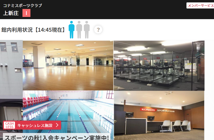 コナミスポーツクラブ 上新庄